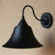 American Country Creative Personality Simple Clothing Store Iron Black Horn Decorative Wall Lamp