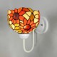 20CM Sunflower Classical Luxury Villa Clubhouse Wall Lamp Decoration Art Led Lights