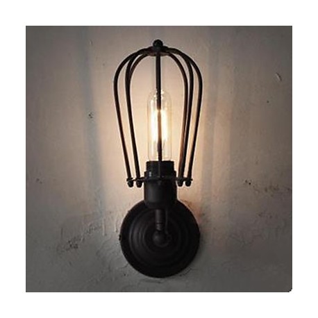 Industrial Retro Wall Lamp Indoor Corridor Single-Head Grapefruit Wall Lamp