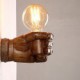 E27 220V 15*9CM 15-20㎡ European Wall Creative Retro Fist Wall Lamp Led Lights