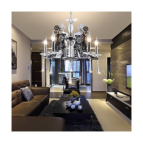 Chandeliers Modern/Contemporary Living Room/Bedroom/Dining Room/Study Room/Office Metal