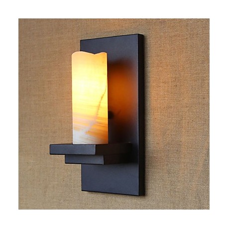 40W Cylindrical American Country Style Living Room Pastoral Aisle Warehouse Industry Bedside Bar Decorative Wall Sconce