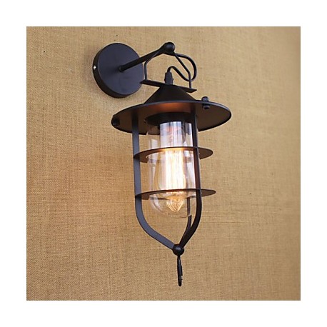 Rt in Europe And America Retro Clothing Store Restaurant Scene Decorative Wall Sconce