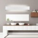 Modern Metal Dining Room Wall Lights, Simple Kitchen Wall Lamps Bar Cafe Hallway Balcony Wall Lamp