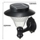 Outdoor Solar Power 16LED White Villa Wall Mount Garden Courtyard Door Path Light Lamp(CIS-57237)