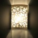 ALL BLUE High Quality Decoration Of Carve Patterns Or Designs On Woodwork LED Wall Lamp