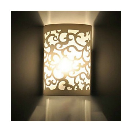 ALL BLUE High Quality Decoration Of Carve Patterns Or Designs On Woodwork LED Wall Lamp