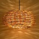 Chandeliers Mini Style / Bulb Included Lantern Bedroom / Study Room/Office / Kids Room / Game Room Wood/Bamboo