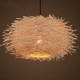 Chandeliers Mini Style / Bulb Included Lantern Bedroom / Study Room/Office / Kids Room / Game Room Wood/Bamboo