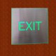 The Hotel Market EXIT Led Lights Lamp Creative Bar Model Wall Sconces LED / Bulb Included Metal 85-265V 2W