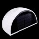 N760 B-Type Light-Control Solar Powered Waterproof IP55 Lamp - White + Black