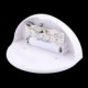 N760 B-Type Light-Control Solar Powered Waterproof IP55 Lamp - White + Black