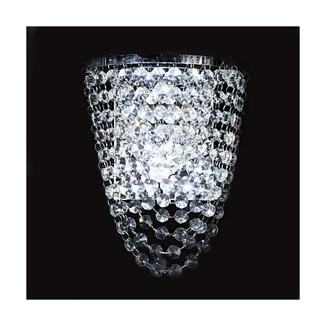 Crystal / LED / Bulb Included Flush Mount wall Lights,Modern/Contemporary LED Integrated Metal