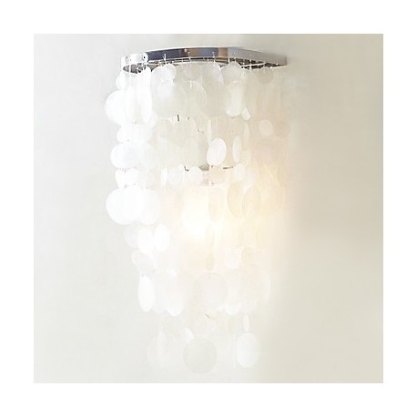 Stylish Wall Light with 1 Light in Warm White