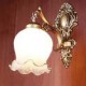 Bathroom Wall Light,1 Light, Classic Metal Glass Painting