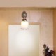 Bathroom Wall Light,1 Light, Classic Metal Glass Painting