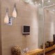 Crystal Wall Light with 2 Lights - Bottle Shaped Shade