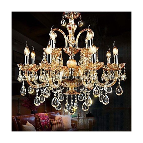 Chandeliers Crystal Modern/Contemporary/Traditional/Classic Living Room/Bedroom/Dining Room/Study Room/Office Glass