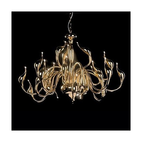 Modern Chandelier Light 24 Lights LED G4 Gold Plating/ Bulb Included/ Living Room / Bedroom