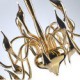 Modern Chandelier Light 24 Lights LED G4 Gold Plating/ Bulb Included/ Living Room / Bedroom