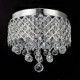 MAX 60W Traditional/Classic Crystal Chrome Metal Flush Mount Living Room / Bedroom / Dining Room / Study Room/Office / Hallway