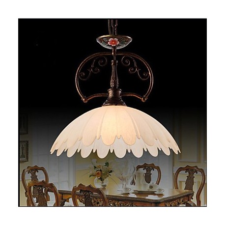 Retro Hand Painted Art Pendant Lamp Lighting Lamp Balcony Lighting