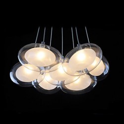 1.5 W Modern/Contemporary LED Chrome Metal Pendant Lights Living Room / Bedroom / Dining Room / Study Room/Office / Kids Room