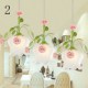 Valentine'S Day Garden Flowers And Plants Absorb Dome Light Lamp Led