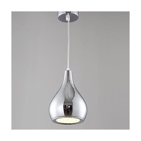 1w Modern/Contemporary / Globe LED Electroplated Metal Pendant LightsDining Room / Kitchen / Study Room/Office / Kids Room / Gam