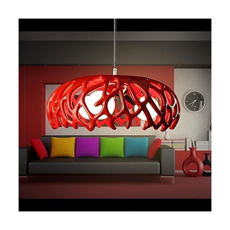 MAX 40W Modern/Contemporary Painting Resin Pendant Lights Living Room / Bedroom / Dining Room / Study Room/Office / Kids Room / 