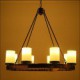 Vintage Old Wood Wooden Chandeliers Do