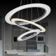 LED Acrylic Pendant Light Lamps Chandeliers Ceiling Lighting with DIY Shape 60W CE FCC ROHS