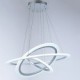 LED Acrylic Pendant Lights Lamps Chandeliers Ceiling Lighting with DIY 3 Rings406080 60W AC100 to 240V CE FCC ROHS