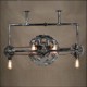 Iron Pipe Chandelier Industrial Wind gear Hanging Lamp