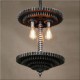 Vintage Lron Chandelier Chandelier Creative Mechanical Gear