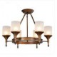 Retro Pastoral Wrought Iron Chandeliers 6