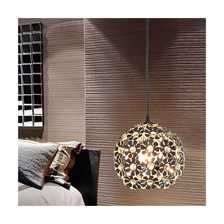 Max 40W Modern/Contemporary / Globe Crystal / Mini Style Electroplated Pendant Lights Bedroom / Dining Room