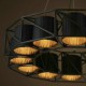 40W Vintage / Country LED Painting Metal Pendant Lights Dining Room / Study Room/Office / Game Room / Hallway / Garage