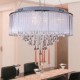 Max 20W Modern/Contemporary / Drum Crystal Electroplated Pendant Lights Living Room / Bedroom / Dining Room