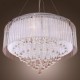 Max 20W Modern/Contemporary / Drum Crystal Electroplated Pendant Lights Living Room / Bedroom / Dining Room