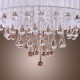 Max 20W Modern/Contemporary / Drum Crystal Electroplated Pendant Lights Living Room / Bedroom / Dining Room