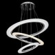 3 Ring DIY Shape LED Acrylic Pendant Lights Ceiling Lamps Chandeliers Fixtures with 50W CE FCC ROHS