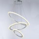 3 Ring DIY Shape LED Acrylic Pendant Light Ceiling Lamps Chandeliers Lighting with 50W AC100-240V CE FCC ROHS