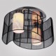 Ceiling Light Modern Design Bedroom 2 Lights Black