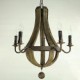 Chandelier/5 lights/Vintage/Retro/Country Living/Dining/Kitchen/Study/Office/Entry/Hallway/Metal