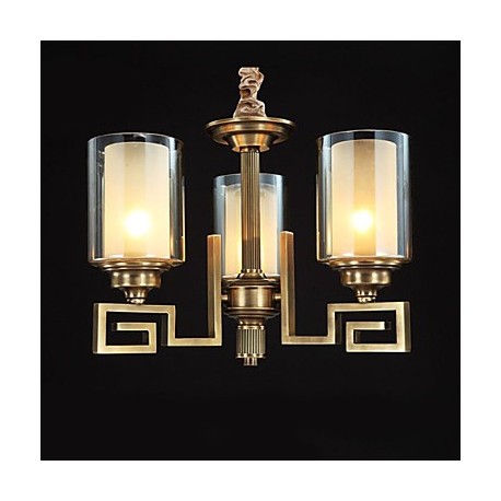 New Chinese Style Lamp, Copper Lamp, Copper Lamp