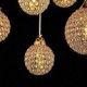 Max 40W Modern/Contemporary / Globe Crystal Electroplated Metal Pendant Lights Bedroom / Dining Room / Hallway