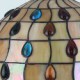 E27 220V 20*14CM 5-10㎡European Rural Creative Arts Stained Glass Chandelier Restoring Ancient Ways Lamp Led Light