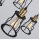 Vintage Edison Multiple Ajustable DIY Ceiling Lamp Light Pendant Lighting Chandelier Modern Chic Industrial Dining