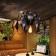 Retro Classic Metal Ceiling Lights, Simple Dining Room Kitchen Pendant Lamps Bar Cafe Hallway Balcony Pendant Lamp